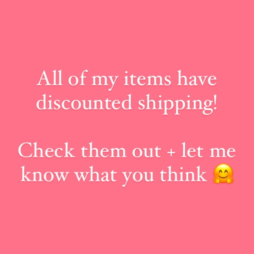 ✨ Discounted Shipping! ✨